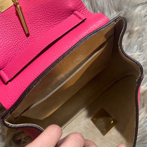 Brand new Cute pink chloe drew crossbody 20 cm!🥰 - Picture 5 of 11